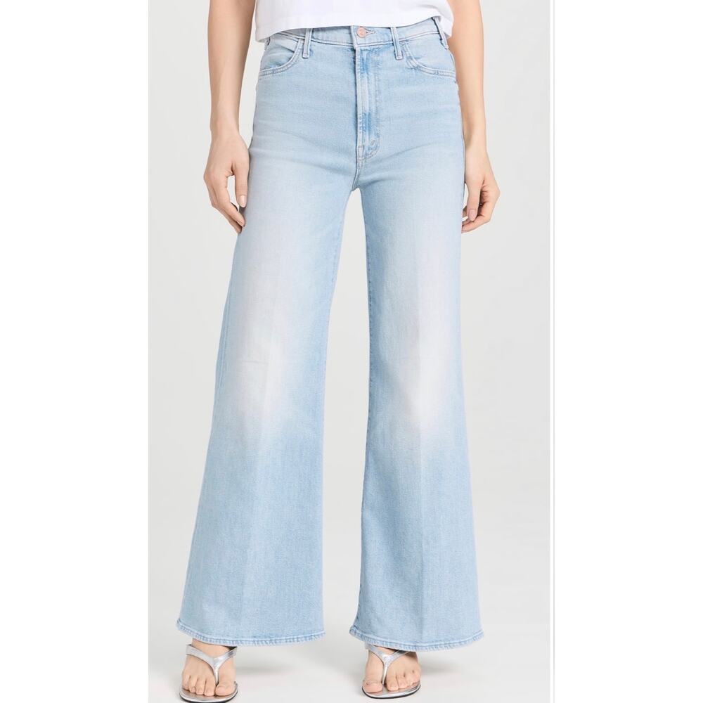 Mother The Hustler Roller Flood Denim Jeans size 29 Cherie Cherie High Waist